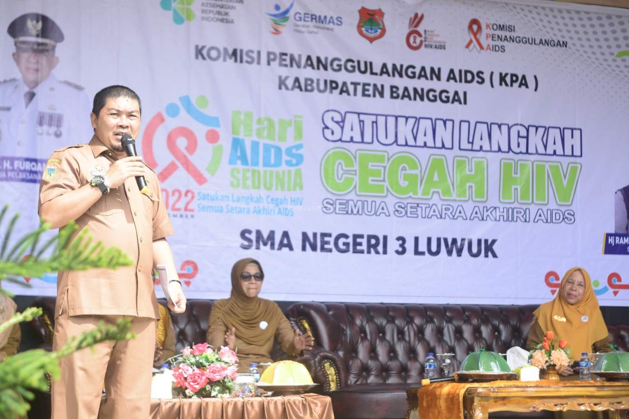 Komisi Penanggulangan Aids (KPA) Kabupaten Banggai Gelar Peringatan Hari Aids Sedunia 