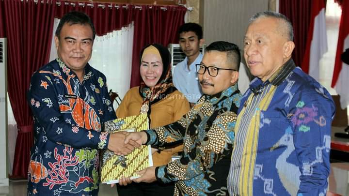 Awal Tahun DPA-PD dan SPD Triwulan 1 Pemda Banggai Diserahkan