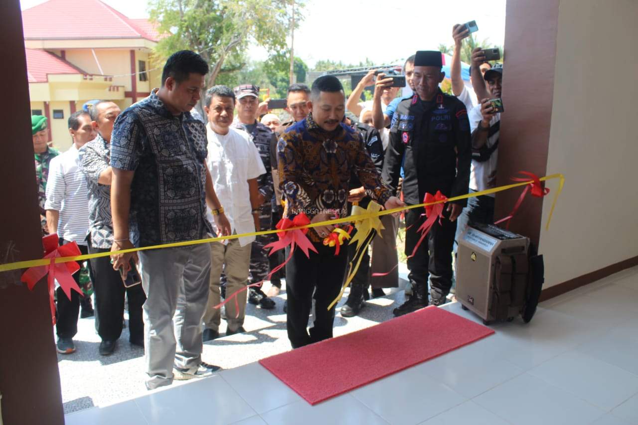 Kompi 2 Brimob Luwuk Gelar Acara Tasyakuran Dan Peletakan Prasasti Masjid