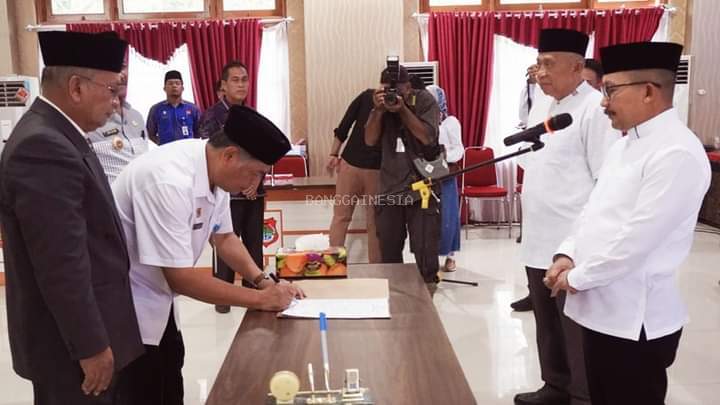 Dr. Ir. Anshar Maita, M.M., Dikukuhkan Sebagai Analis Kebijakan Ahli Utama di Setda Banggai