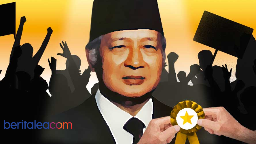Prabowo Anugerahkan Gelar Pahlawan kepada Soeharto, Publik Terbelah
