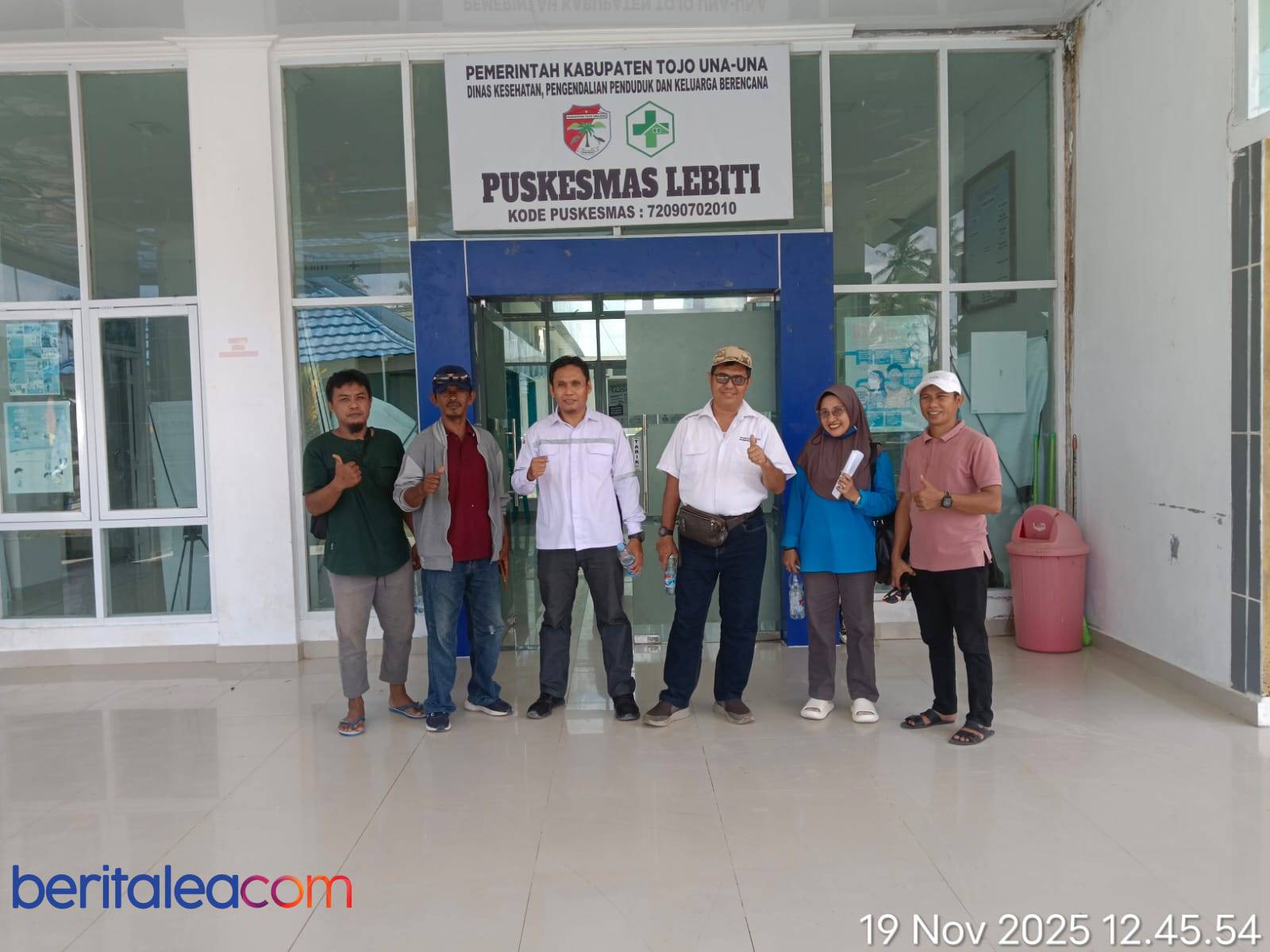 Kominfo Tojo Una-una Turun Lapangan, Pastikan Titik Pemasangan Internet BAKTI Tepat Sasaran