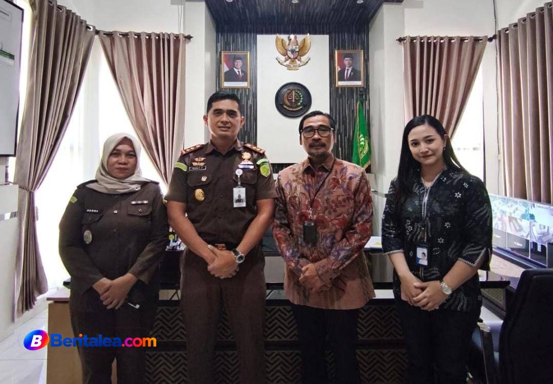Awali Tugas, Kepala BRI Ampana Sambangi Kejari Touna, Perkuat  Sinergi Antar-Lembaga